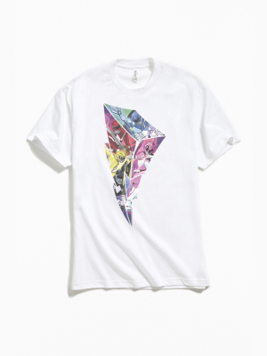 Power Rangers Lightning Bolt Tee