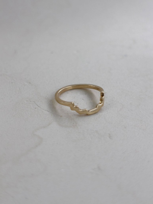 Monroe Band Plain | 14ct Yellow Gold