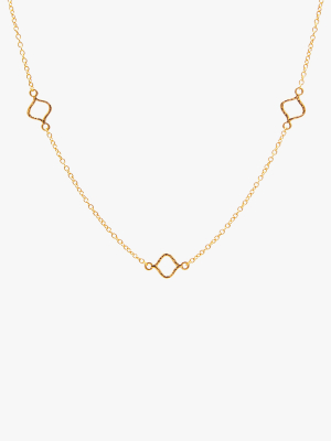 Trellis Station Necklace