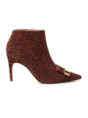 Sergio Rossi Pointed Toe Ankle Boots