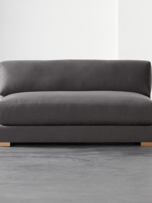 Piazza Dark Grey Apartment Sofa