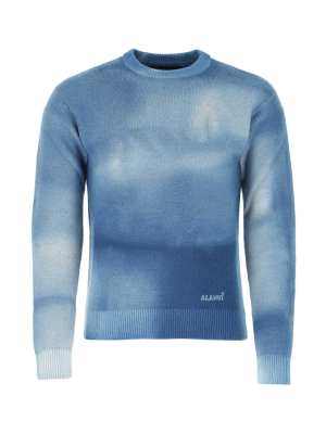 Alanui Tie-dye Effect Knitted Jumper