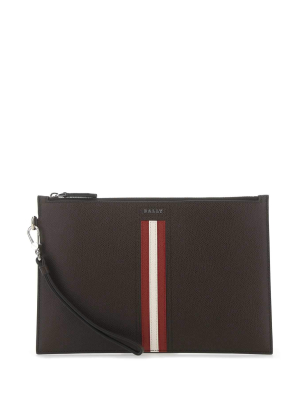 Bally Tenery Striped Pouch