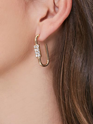 Carabiner Hoop Earrings