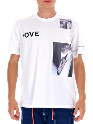 Burberry Montage Print T-shirt