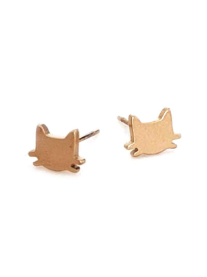 Cats Stud Earrings