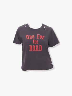 Plus Size One For The Road Graphic Tee