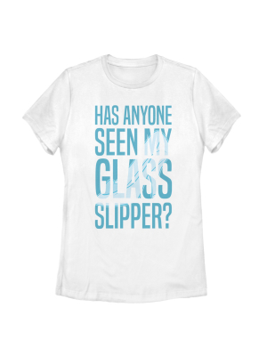 Women's Cinderella Glass Slipper T-shirt