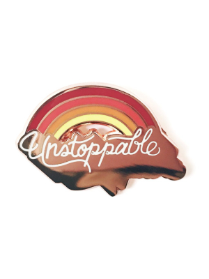 *bd Enamel Pin, Unstoppable