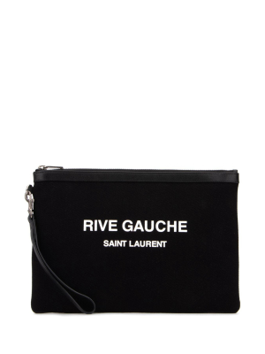 Saint Laurent Rive Gauche Zipped Pouch