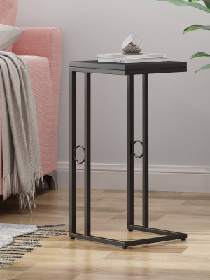 Essex Modern End Table Dark Black - Christopher Knight Home