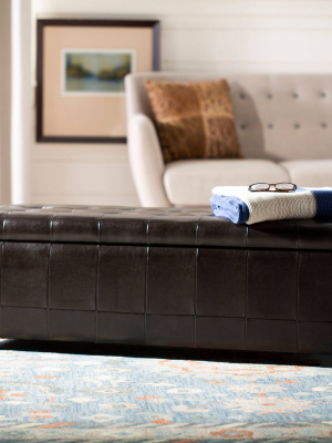 Manhattan Large Storage Bench - Safavieh