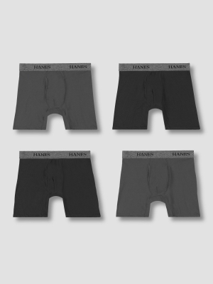 Hanes Premium Men's Stretch Boxer Briefs 4pk