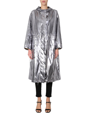 Stand Studio Drawstring Hooded Raincoat