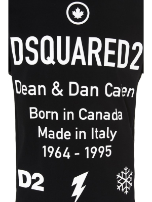 Dsquared2 D2 Leaf T-shirt