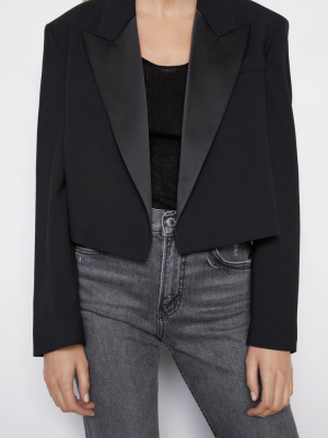 Limited Edition Oversized Cropped Blazer