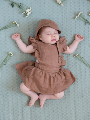 Linen Baby Hat