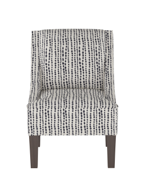 Hudson Swoop Arm Chair Indigo - Threshold™