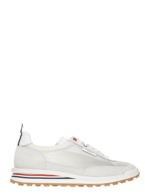 Thom Browne Rwb Stripe Ripstop Sneakers