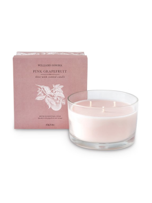 Williams Sonoma Pink Grapefruit Triple-wick Candle