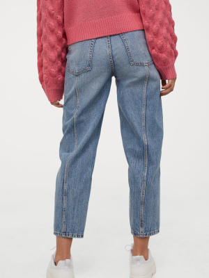 Mom High Ankle Jeans