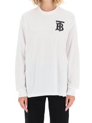 Burberry Monogram Motif Long-sleeved T-shirt