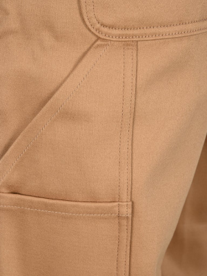 Ami Cropped Cargo Trousers