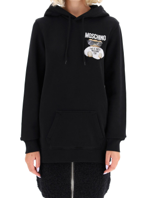 Moschino Teddy Print Hoodie