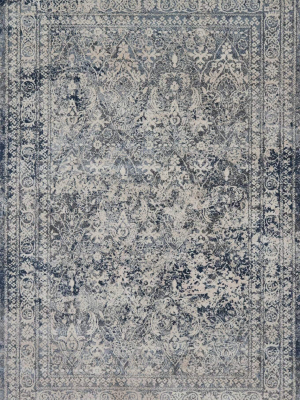 Loloi Magnolia Home Rug Everly Vy-04 Slate/slate