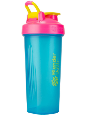 Blender Bottle 80s 28oz Portable Drinkware - Blue/pink