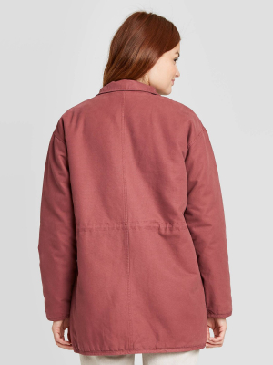 Women's Twill Parka Jacket - Universal Thread™