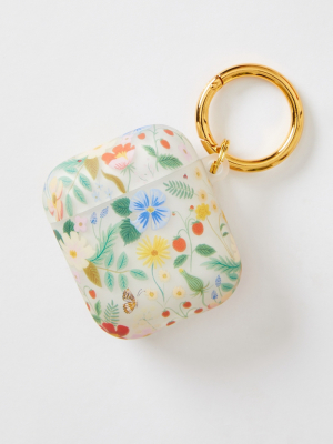 Rifle Paper Co. Strawberry Fields Airpods Case