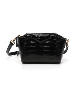 Givenchy Antigona Nano Embossed Crossbody Bag