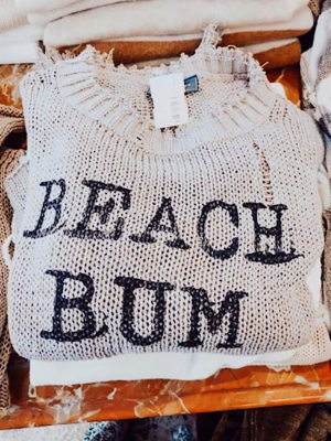 Beach Bum Crew Cotton