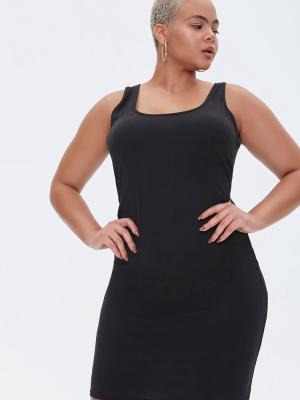 Plus Size Mini Tank Dress