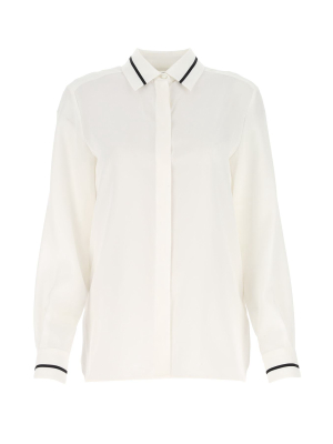 Max Mara Filante Contrast Stripe Detail Shirt