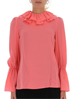 Tory Burch Frill Trim Blouse