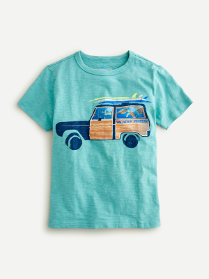 Kids' "vacation Station" T-shirt