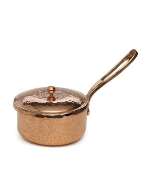 Recycled Copper Sauce Pan - 4.7"