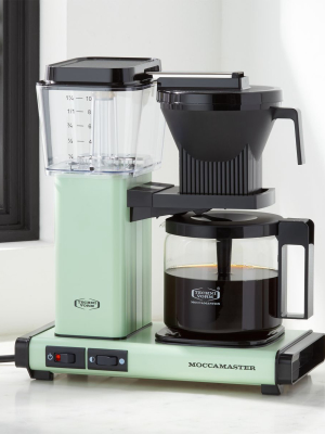 Moccamaster Pistachio Glass Brewer 10-cup Coffeemaker