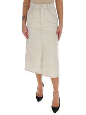 Isabel Marant Étoile Denim Midi Skirt