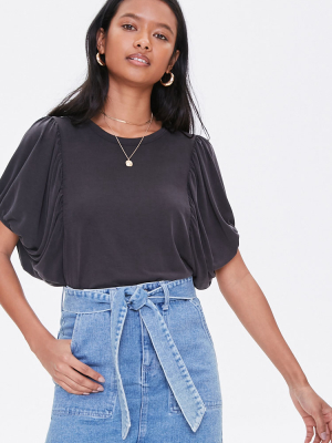 Relaxed Dolman Sleeve Tee