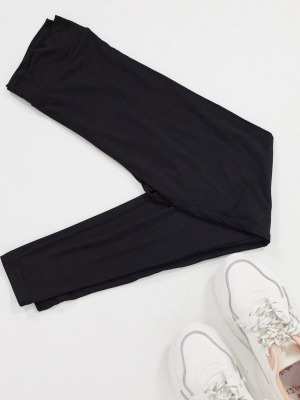 Topshop Leggings In Black