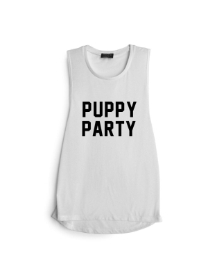 Puppy Party [muscle Tank]