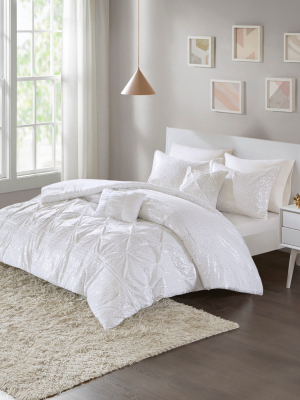 Melody Metallic Comforter Set