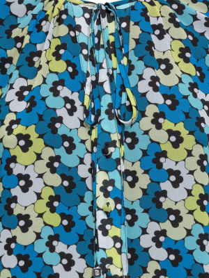 Michael Michael Kors Flower Print Blouse