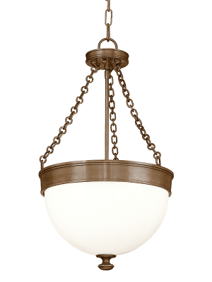 Barrington 3 Light Pendant Historic Bronze