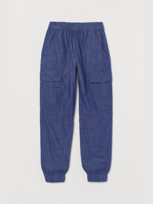 Cotton Cargo Pants