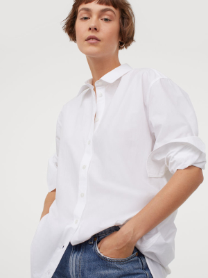 Long Cotton Shirt