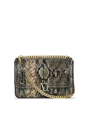 The Victoria Medium Shoulder Bag In Exotic